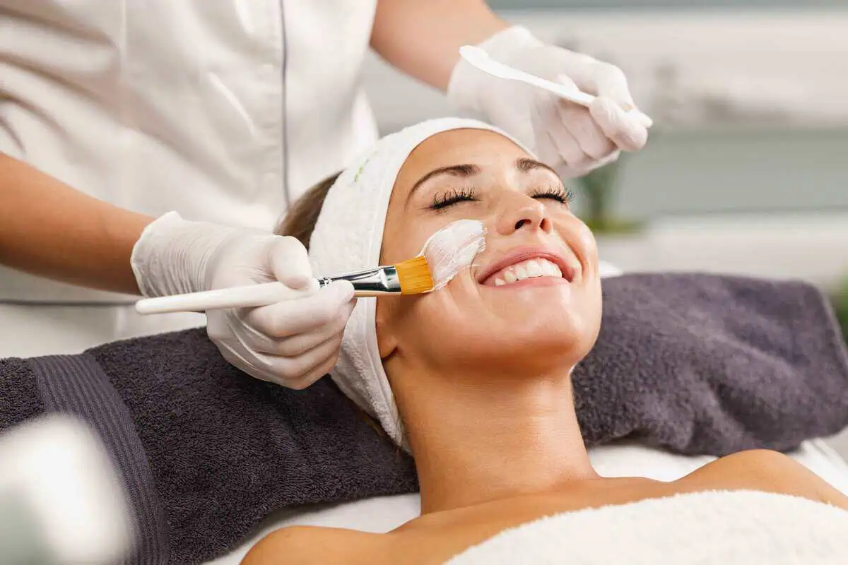 Professional facial treatment for healthy, glowing skin in Midland, TX